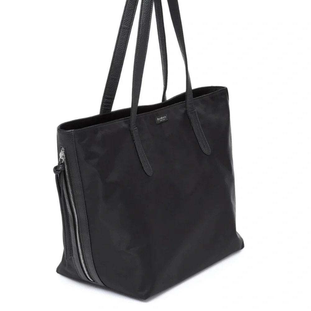 Botkier Black Nylon Bond Tote Bag